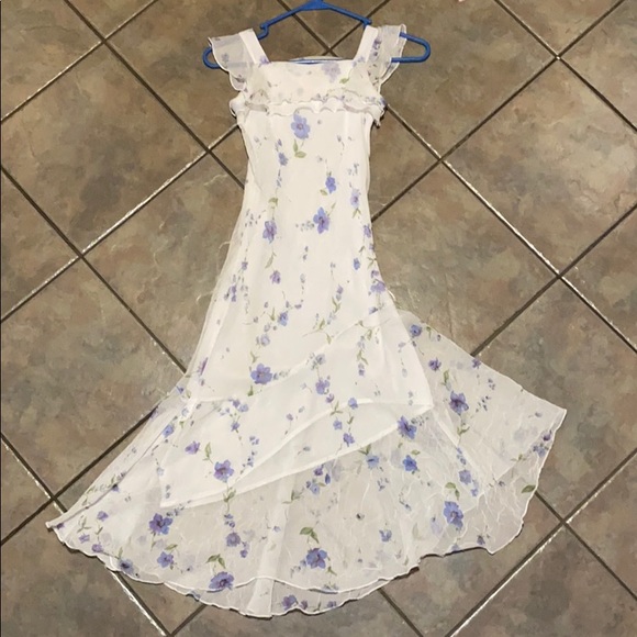 🎈Girls Floral Dress - Picture 4 of 7